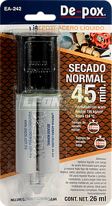 PLASTIACERO NORMAL (LIQ.) JERINGA 26 ML.
