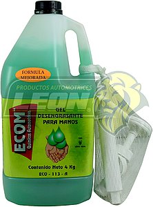 GEL DESENGRASANTE PARA MANOS 4 Kg SOBRE PEDIDO ACTUALIZAR PRECIO