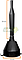 EMBUDO MULTIUSOS FLEXIBLE, ENROSCABLE C/COLADERA (VASTAGO DE 30 cm) (Ø: 15 cm)