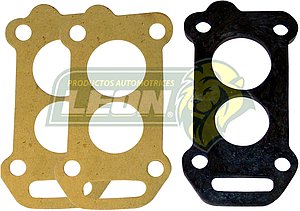 BRIDA BASE CARBURADOR TSURU I c/2 JUNTAS (3 pzas)