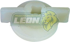 MARIPOSA FILTRO AIRE PLASTICO BLANCA